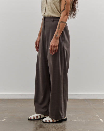 Cordera Wide Leg Pants, Deep Taupe