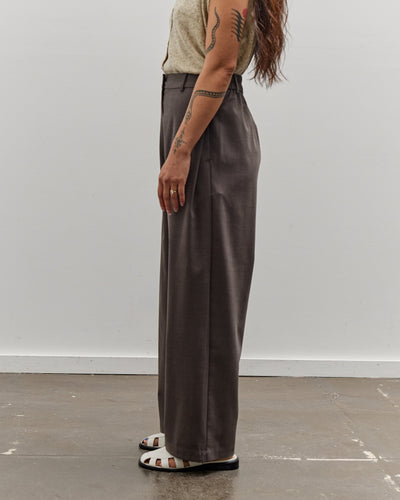 Cordera Wide Leg Pants, Deep Taupe