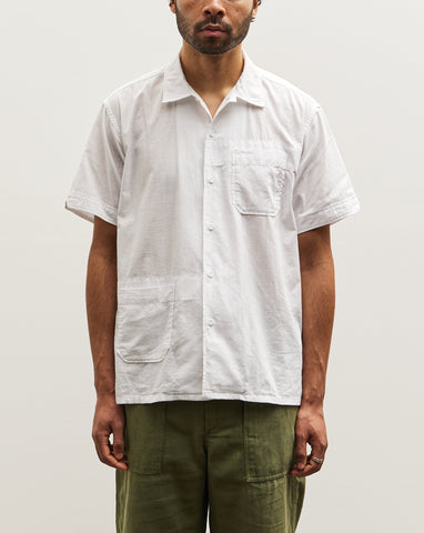 Engineered Garments Handkerchief Camp Shirt, White