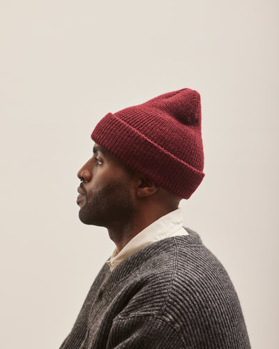 Engineered Garments Wool Watch Cap, Burgundy