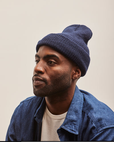 Engineered Garments Wool Watch Cap, Navy