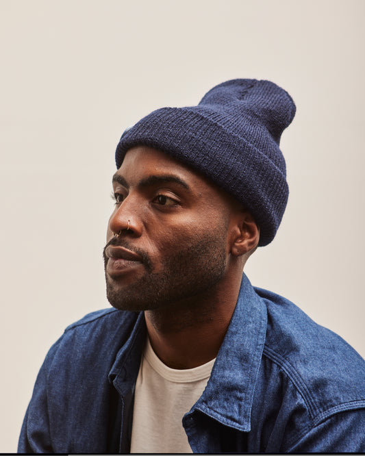 Engineered Garments Wool Watch Cap, Navy