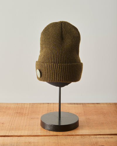 Engineered Garments Wool Watch Cap, Olive