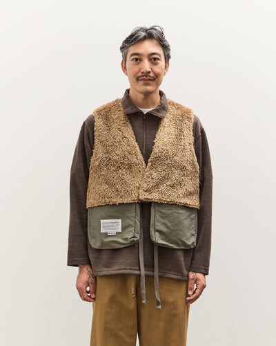 Engineered Garments Fowl Vest, Olive