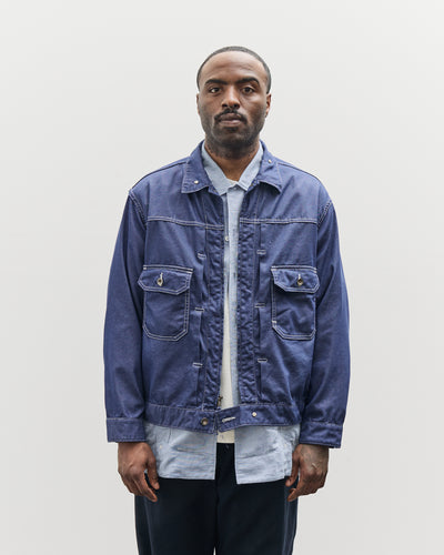 Engineered Garments Trucker Jacket Denim, Indigo