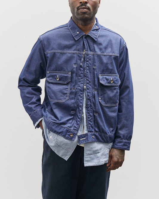 Engineered Garments Trucker Jacket Denim, Indigo