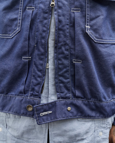 Engineered Garments Trucker Jacket Denim, Indigo
