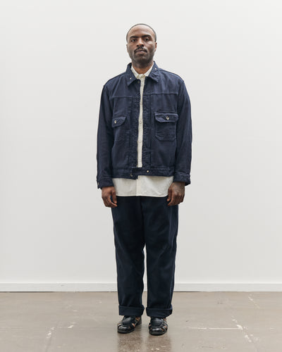 Engineered Garments Trucker Jacket Java, Dark Navy