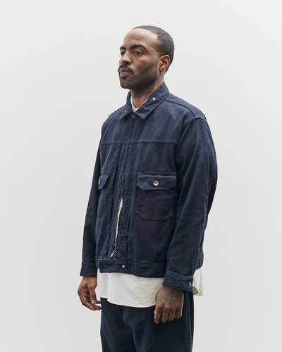 Engineered Garments Trucker Jacket Java, Dark Navy