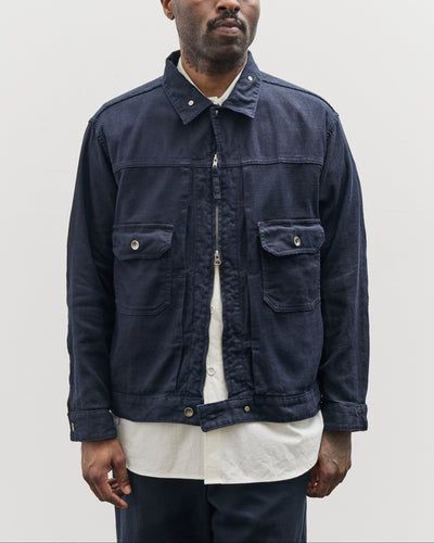 Engineered Garments Trucker Jacket Java, Dark Navy