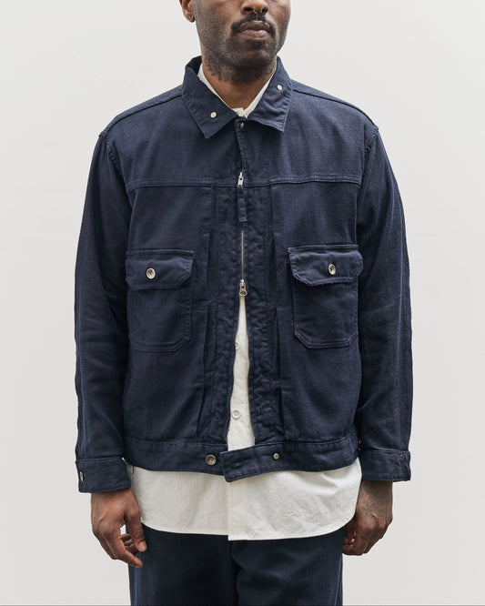 Engineered Garments Trucker Jacket Java, Dark Navy
