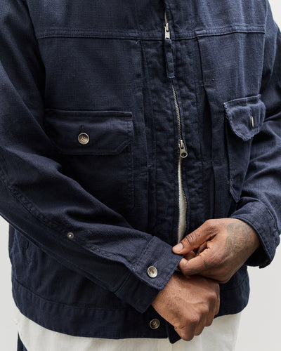 Engineered Garments Trucker Jacket Java, Dark Navy