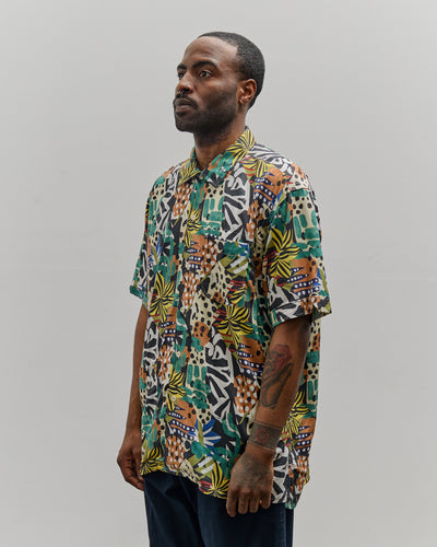 Engineered Garments Camp Shirt, African Print