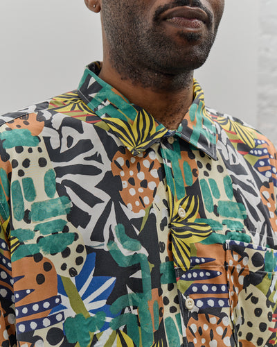 Engineered Garments Camp Shirt, African Print