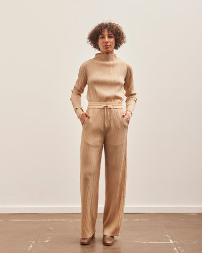 Henrik Vibskov Naptune Plisse Pant, Warm Sand
