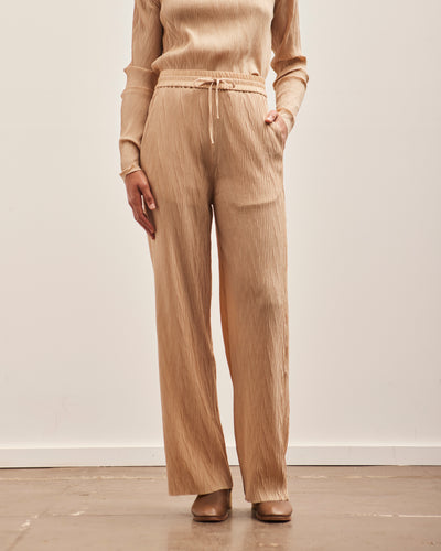 Henrik Vibskov Naptune Plisse Pant, Warm Sand