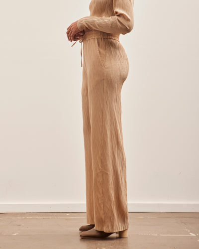 Henrik Vibskov Naptune Plisse Pant, Warm Sand