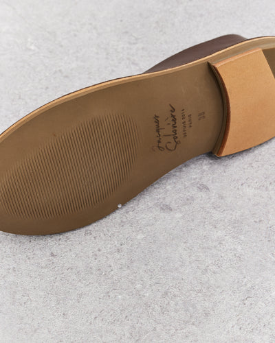 Jacques Soloviere Biarritz Sandal Pull-Up, Brown