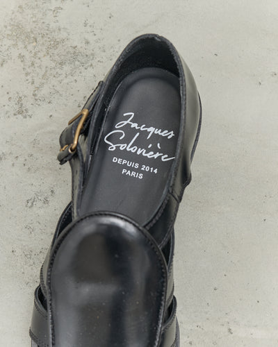 Jacques Soloviere Franck Sandal, Black