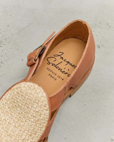 Jacques Soloviere Franck Sandal, Natural Raffia
