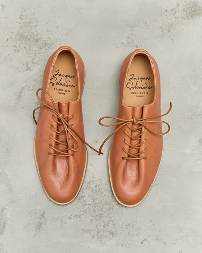 Jacques Soloviere Hed Slim Shoes, Tan
