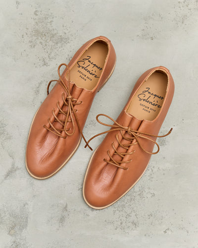 Jacques Soloviere Hed Slim Shoes, Tan