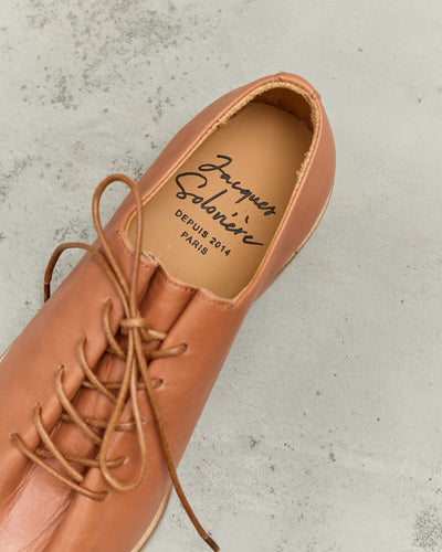 Jacques Soloviere Hed Slim Shoes, Tan