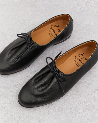 Jacques Soloviere Matt Shoes, Black Grained