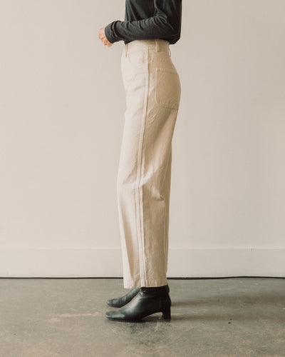 Jesse Kamm California Slim Pant, Natural