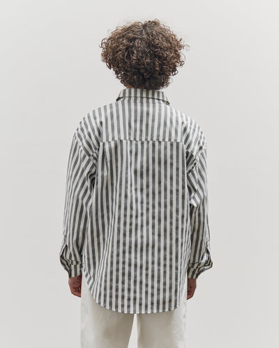 Jesse Kamm Speciality Alberta Shirt, Bold Slate Stripe