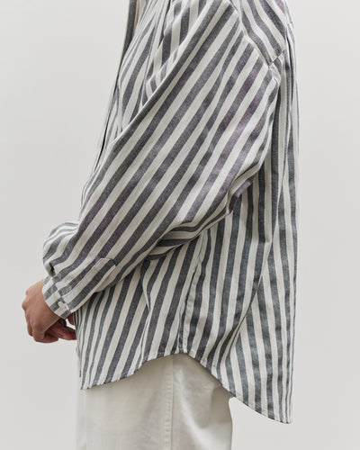 Jesse Kamm Speciality Alberta Shirt, Bold Slate Stripe
