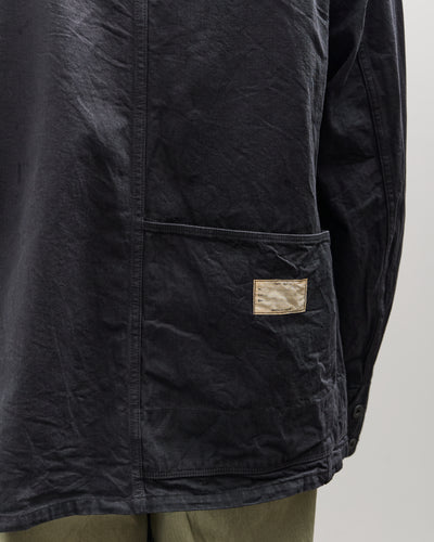 Kapital Unisex 10oz BLKxBLK Denim CACTUS Coverall, Black