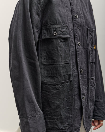 Kapital 10oz BLKxBLK Denim CACTUS Coverall, Black