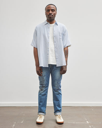 Kapital 14oz Denim 5P MONKEY CISCO (3YearsFade), IDG
