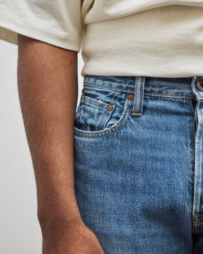 Kapital 14oz Denim 5P MONKEY CISCO (3YearsFade), IDG
