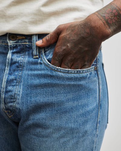 Kapital 14oz Denim 5P MONKEY CISCO (3YearsFade), IDG