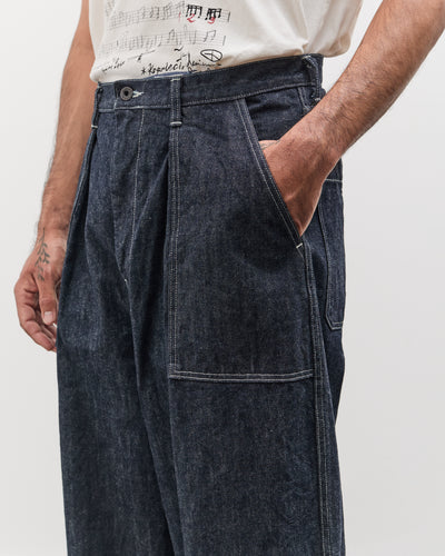 Kapital 14oz Denim FATIGUE Baggy Pants, IDG