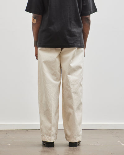 Kapital 36/2 Westpoint Chino ZOOT Trouser (Mens), Ecru