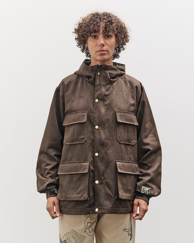 Kapital 60/40 Cloth MAGPIE Mountain Parka, Dark Brown