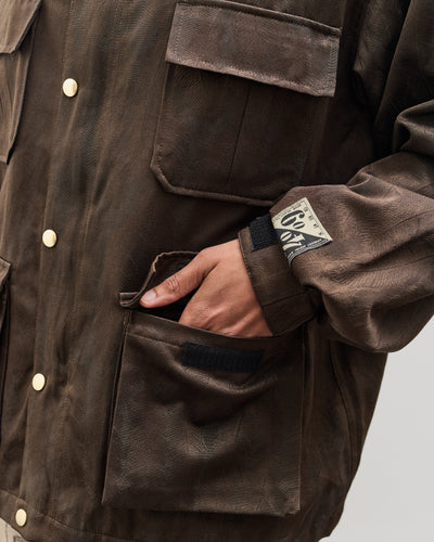 Kapital 60/40 Cloth MAGPIE Mountain Parka, Dark Brown