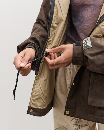 Kapital 60/40 Cloth MAGPIE Mountain Parka, Dark Brown