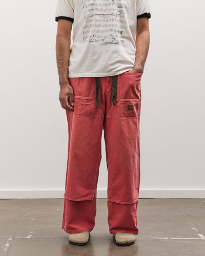 Kapital Canvas W-Knee EASY Baggy Pants Unisex, CALIFORNIA R