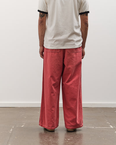 Kapital Canvas W-Knee EASY Baggy Pants Unisex, CALIFORNIA R