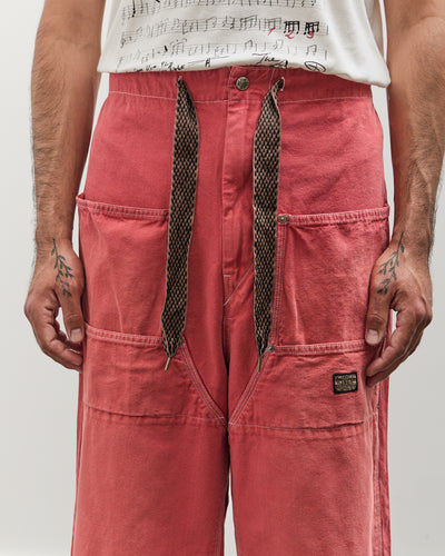 Kapital Canvas W-Knee EASY Baggy Pants Unisex, CALIFORNIA R