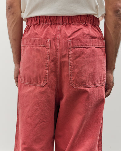 Kapital Canvas W-Knee EASY Baggy Pants Unisex, CALIFORNIA R
