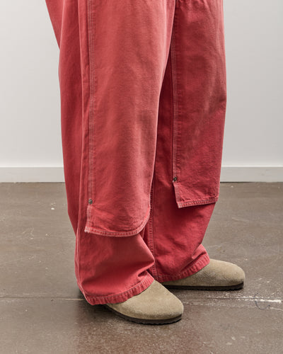 Kapital Canvas W-Knee EASY Baggy Pants Unisex, CALIFORNIA R