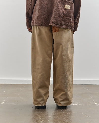 Kapital Katsuragi Port Baggy Pants (Champetre Remake), Beige
