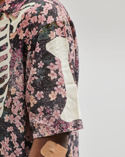 Kapital Unisex Rayon SAKURA-BONE Aloha Shirt, I-B