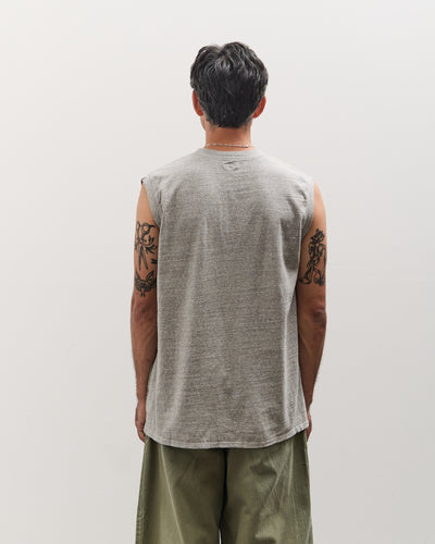 Kapital Unisex TOP Jersey Non-Sleeve BIG-T (BUSTER PECKISH BOWY), Gray