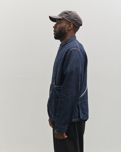 Kapital 11.5ozDenim x 8ozDenim RINGOMAN Coverall Unisex, IDG